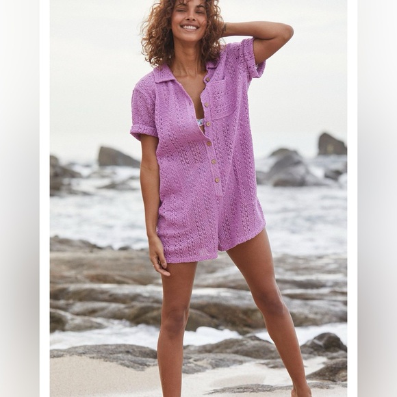 Free People Crochet Romper - Picture 2 of 5